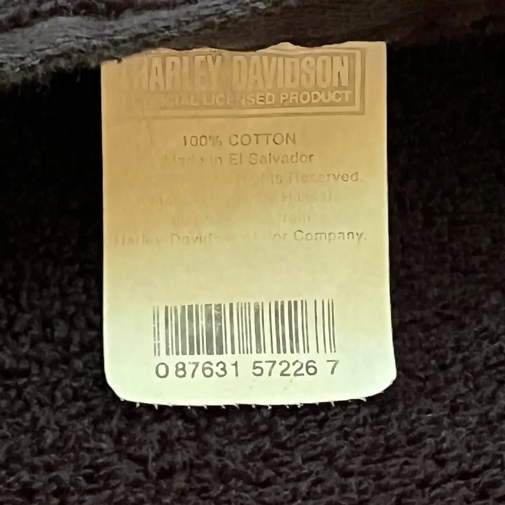Harley-Davidson 100% cotton